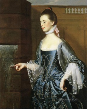 ダニエル・サージェント夫人 メアリー・ターナー・サージェント植民地時代のニューイングランドの肖像画 ジョン・シングルトン・コプリー Oil Paintings